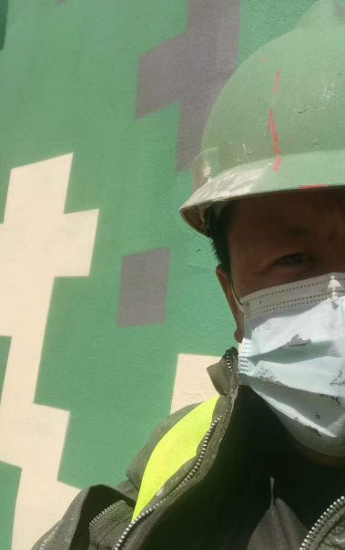 六盘水迷彩漆未完全固化；