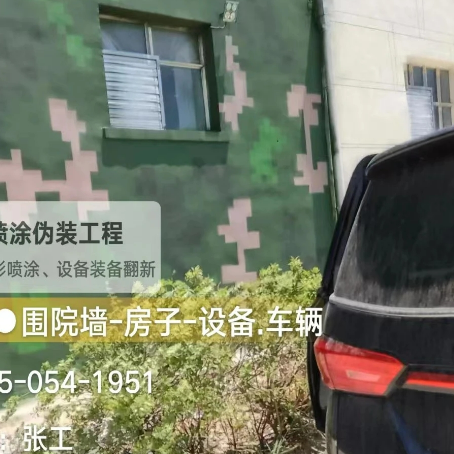 六盘水数码迷彩漆施工